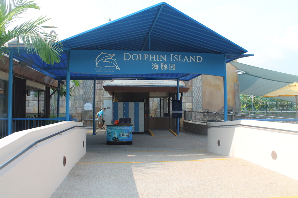 Dolphin Island Entrance Singapore