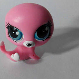 pink sea lion gift